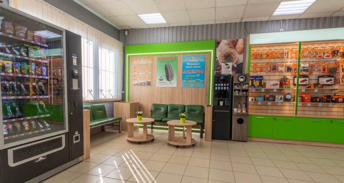 шиномонтаж в сети центров «Зеленая Шина»