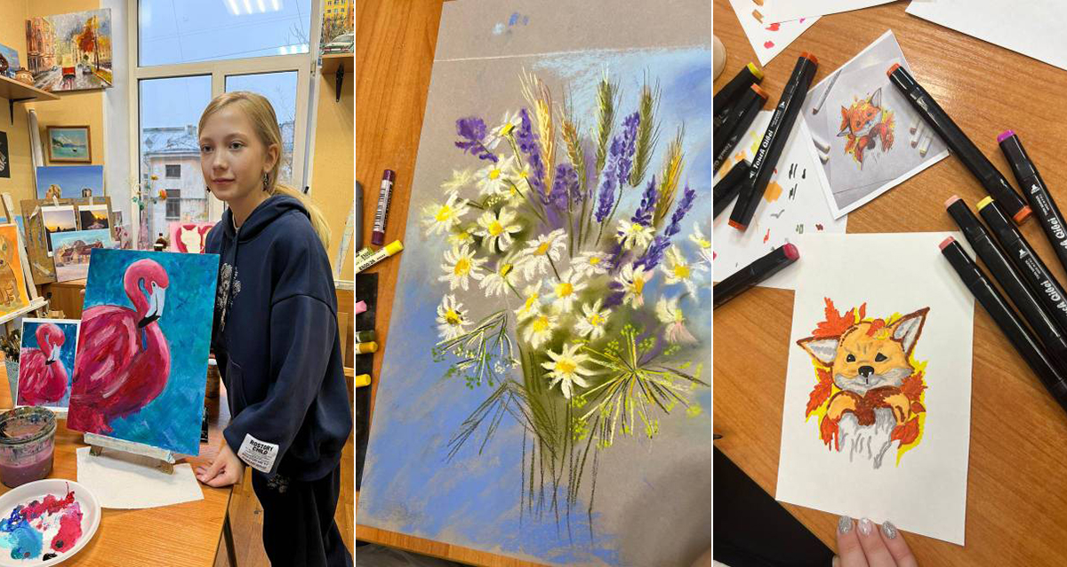 мастер-классы по живописи в арт-студии «Море цвета»