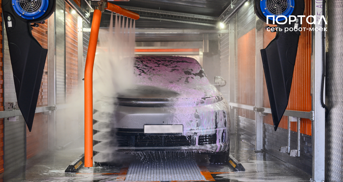 сеть умных робомоек Портал