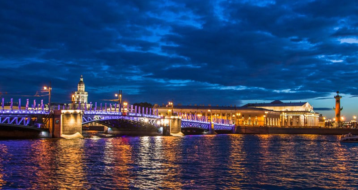 ночная прогулка по неве
