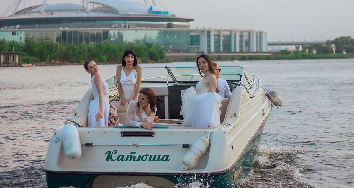 катание на катере «Катюша» с капитаном