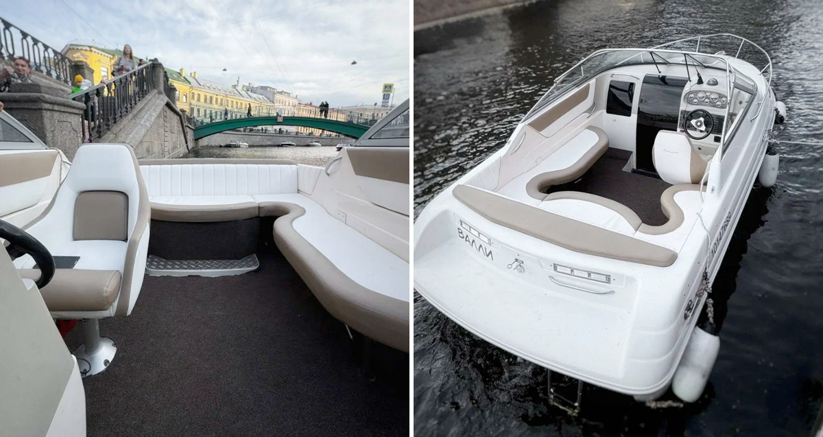 аренда катера с капитаном