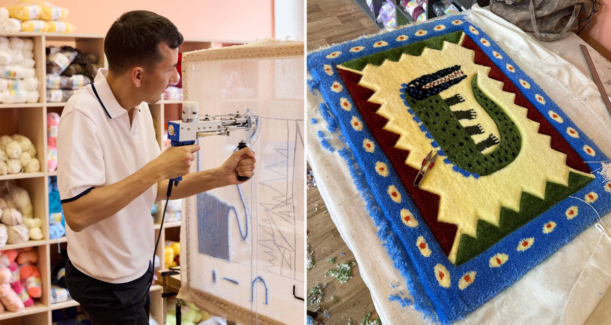 мастер-классы от Sonik Rugs