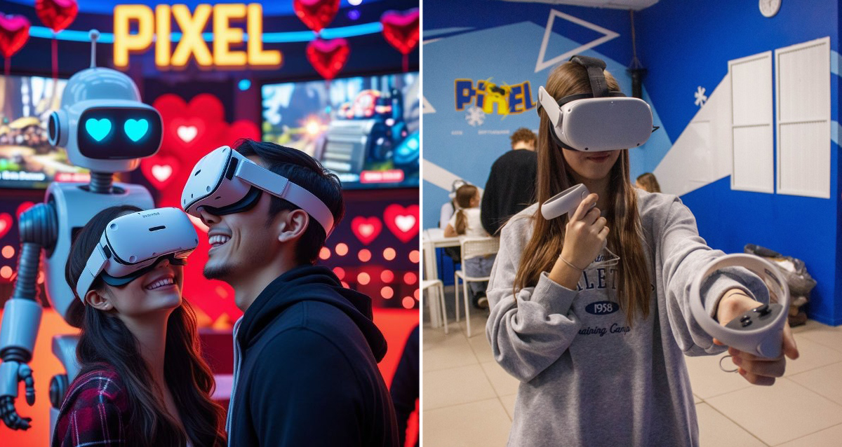 игры в VR PIXEL