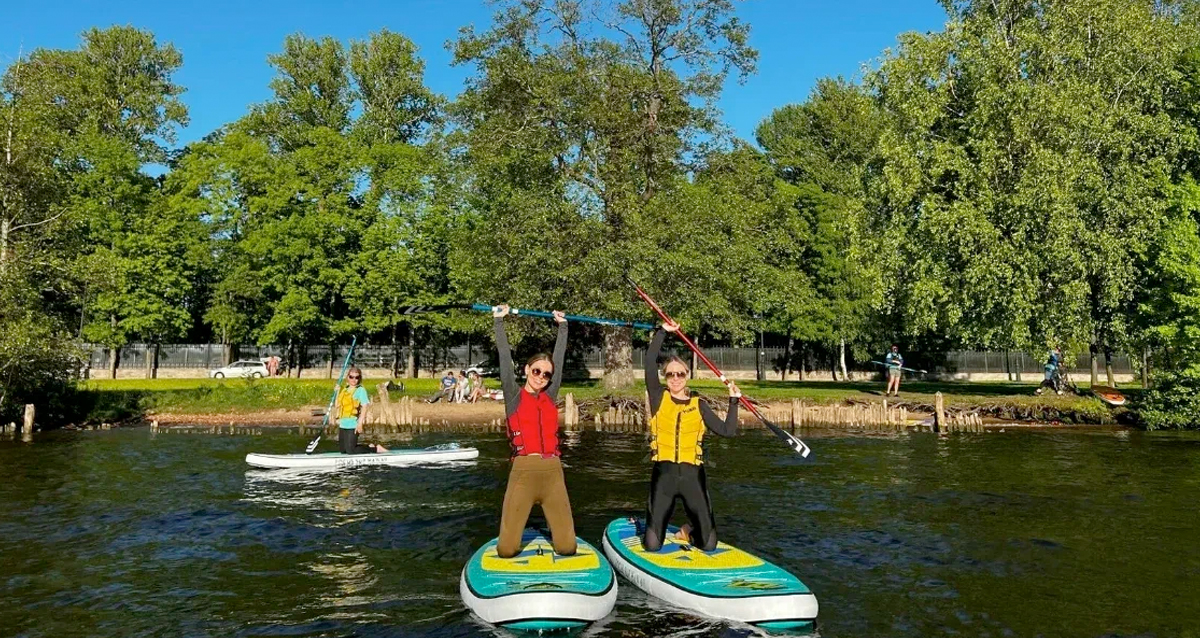 SUP-прогулки Восставшие из пепла