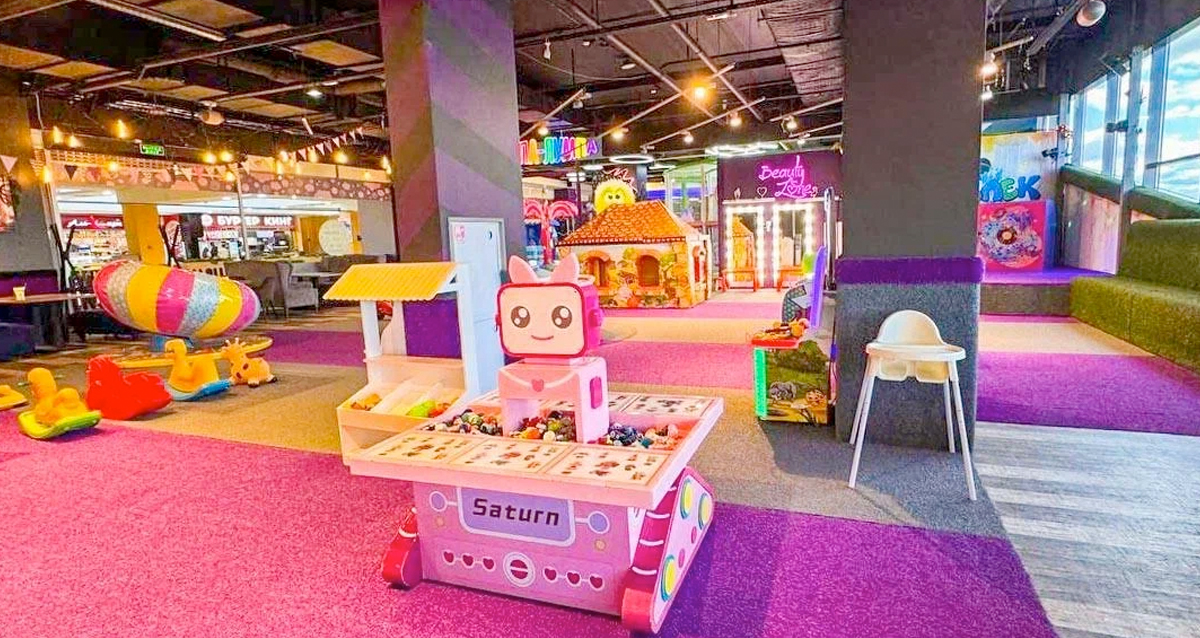 парке развлечений Киселек в ТРК Континент