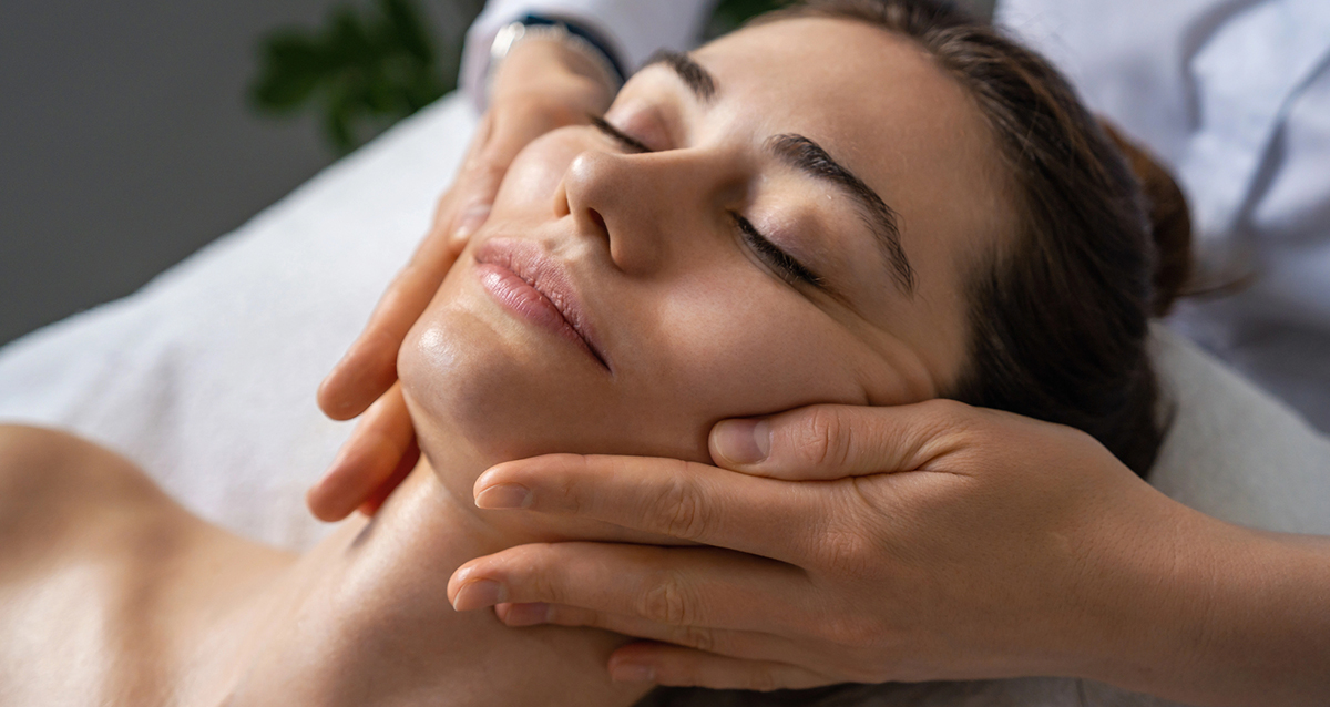 массаж лица