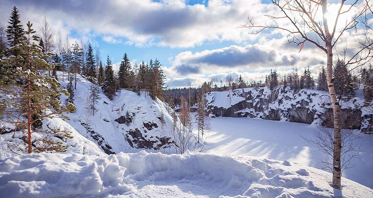 тур Рускеала: Мраморное царство