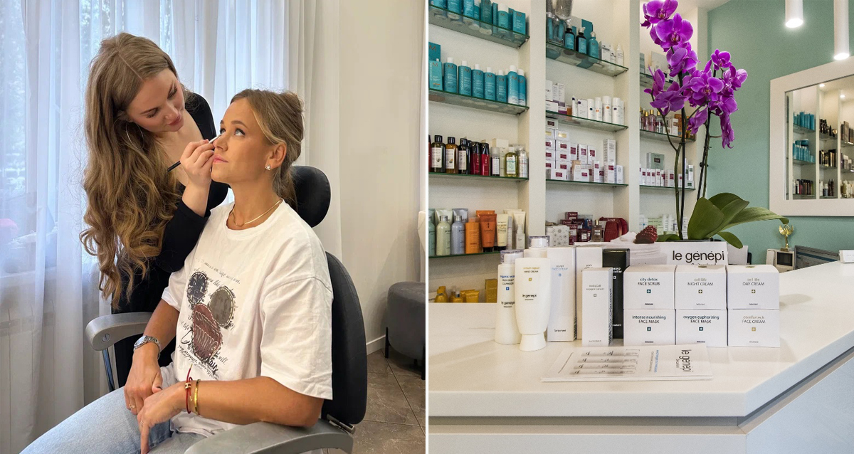 окрашивание в салоне VICTORIA