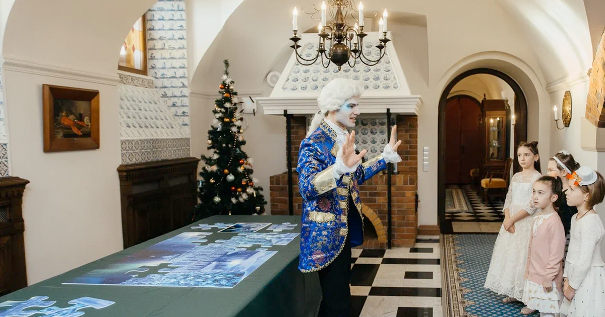 елка в Константиновском дворце