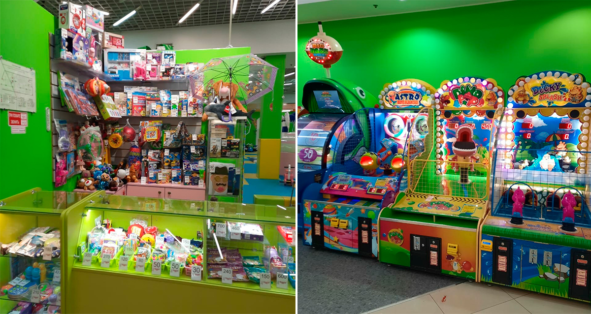 Планета Игр в ТРК Континент на Стачек