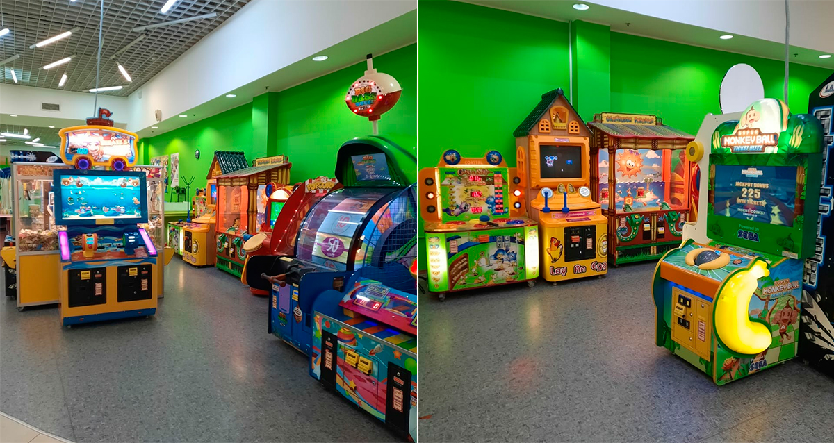 Планета Игр в ТРК Континент на Стачек