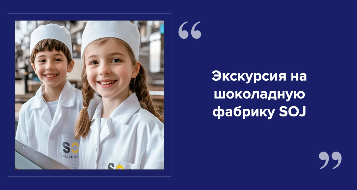 Шоколадная фабрика SOJ