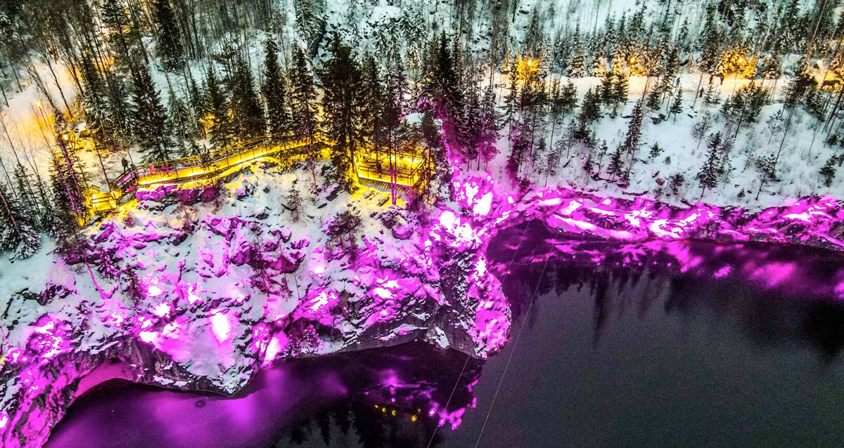 тур Новогодний Гранд Вояж: от Вотчины Деда Мороза до Рускеала в огнях