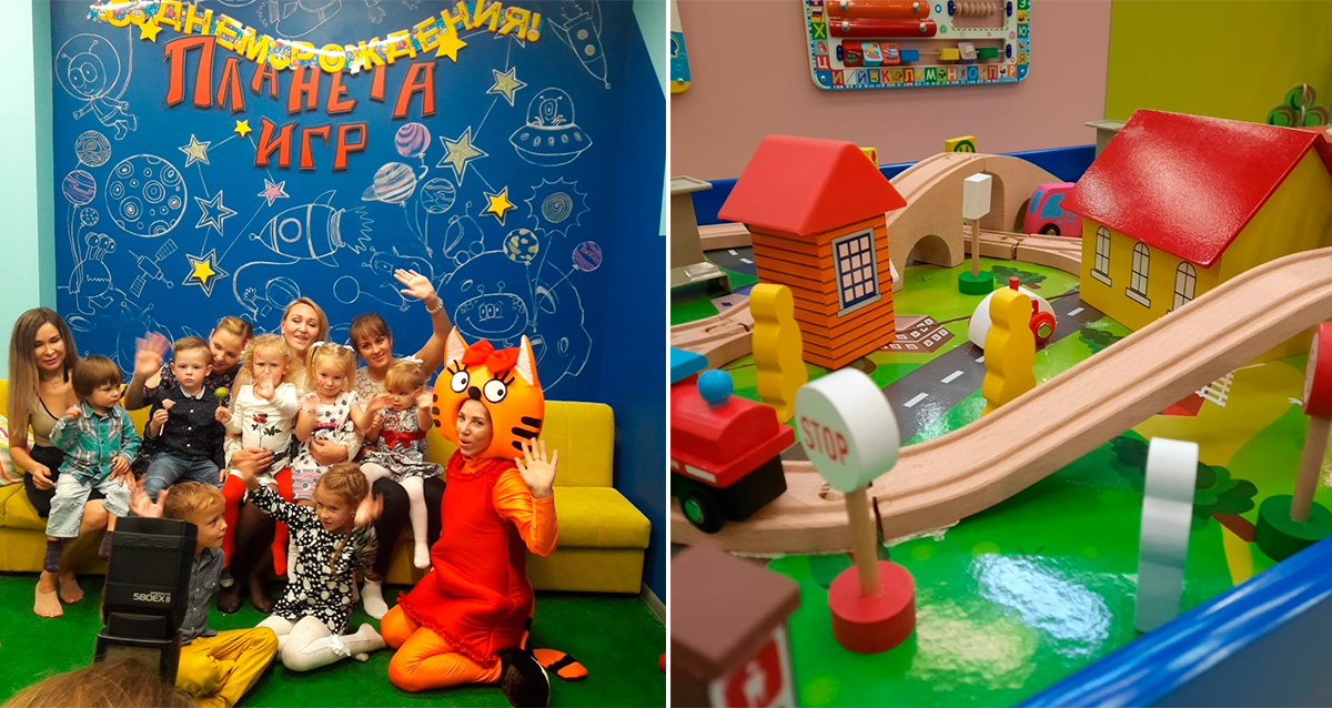 Планета Игр в ТРК Континент на Стачек