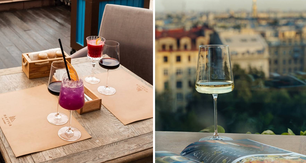 ресторан «Паруса на крыше»