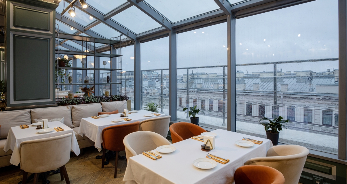 ресторан «Паруса на крыше»