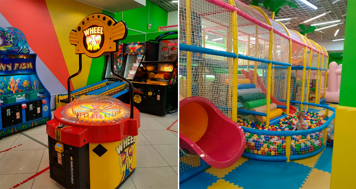 Планета Игр в ТРК Континент на Стачек