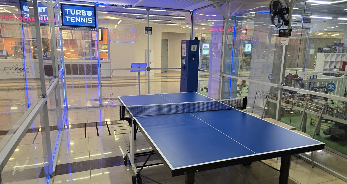 настольный теннис в сети мини-клубов Турботеннис