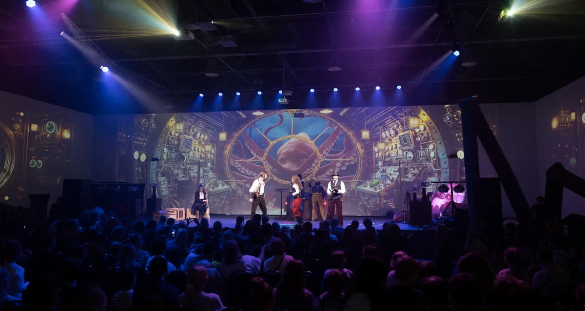 мультимедийное шоу Капитан Немо: Вокруг света