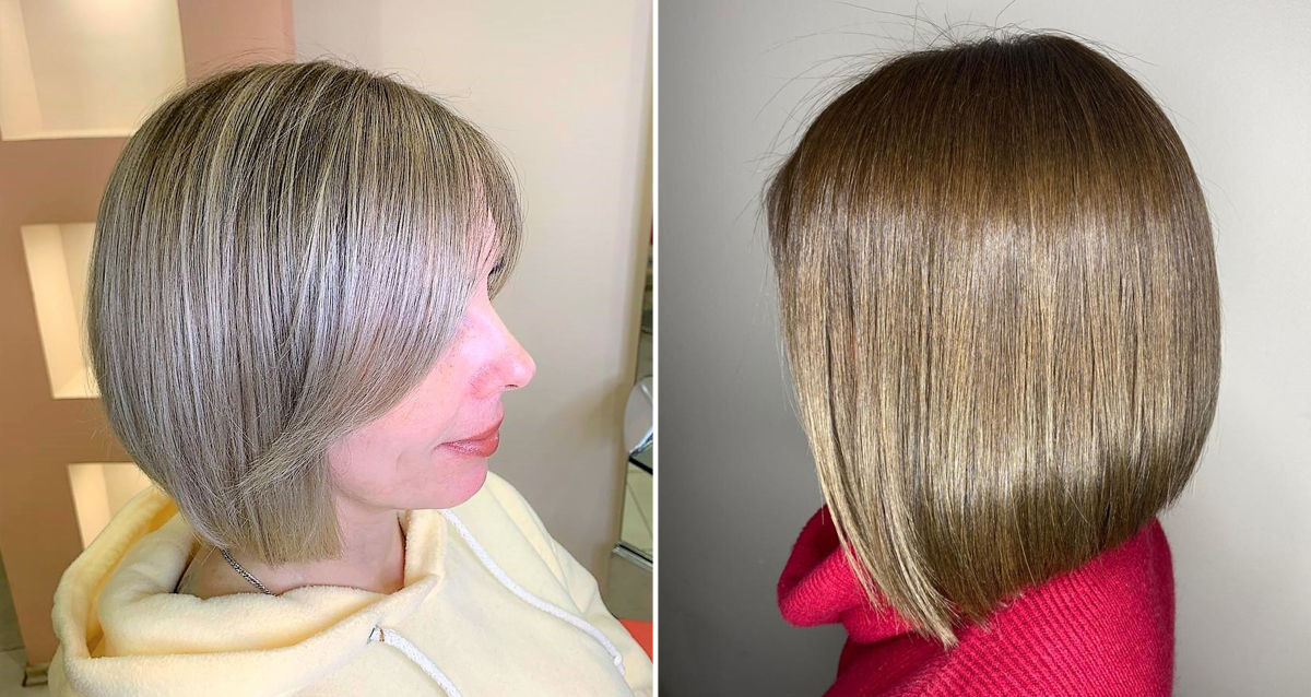 окрашивание волос