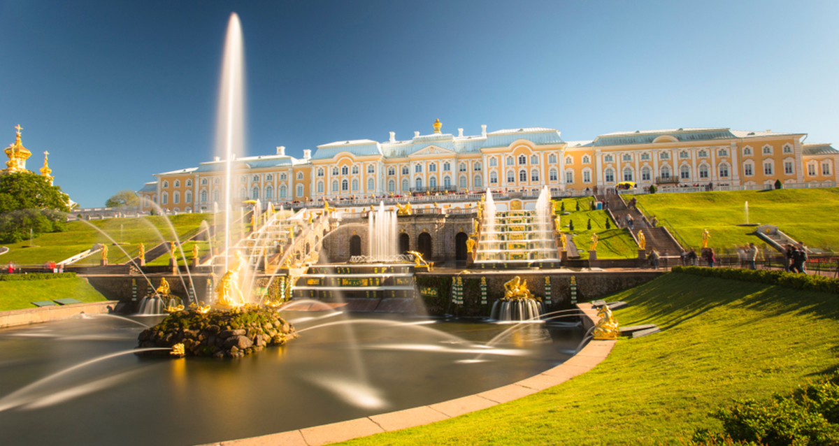 из Кронштадта в Петергоф
