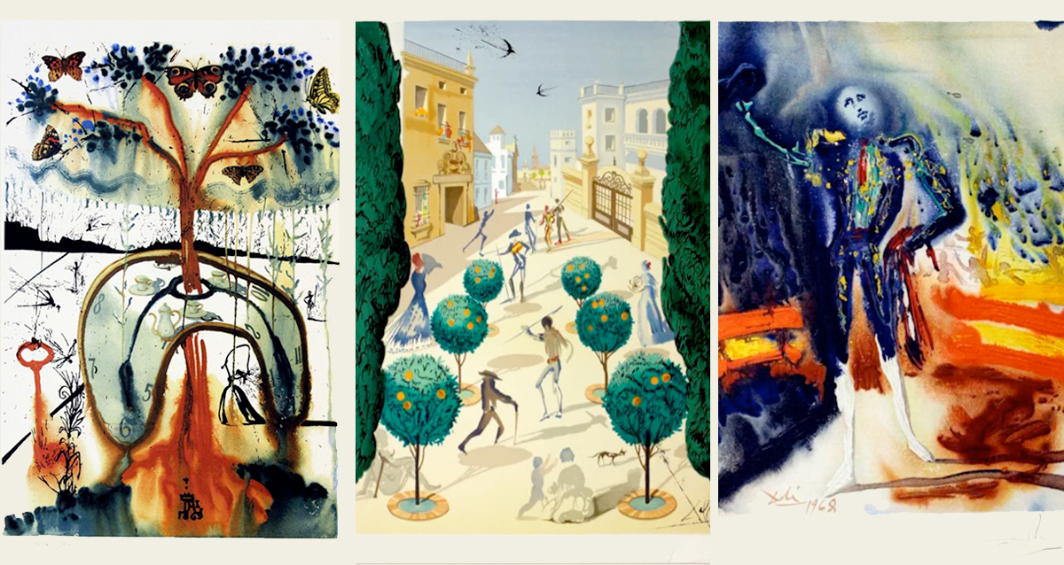 Выставка Сальвадора Дали Тайнопись