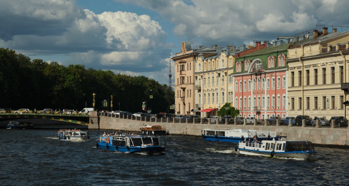 утренние прогулки от Петропавловской крепости