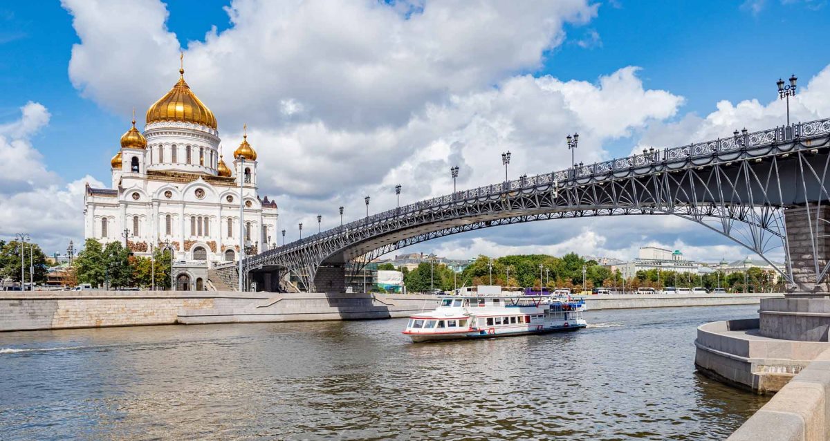 прогулка по Москве-реке
