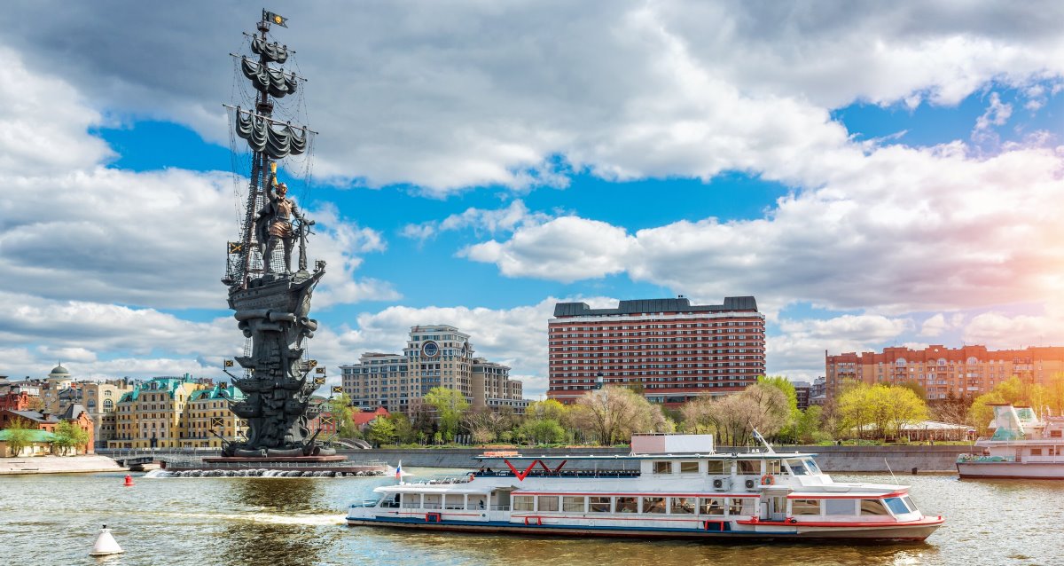 прогулка по Москве-реке