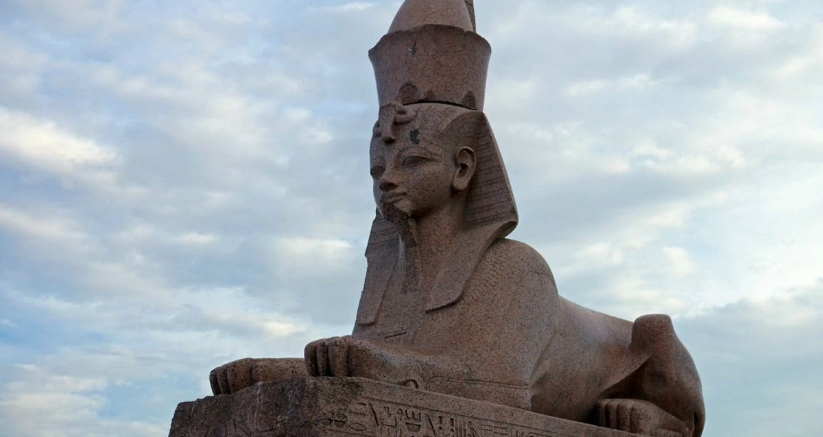 сфинксы на Васильевском острове