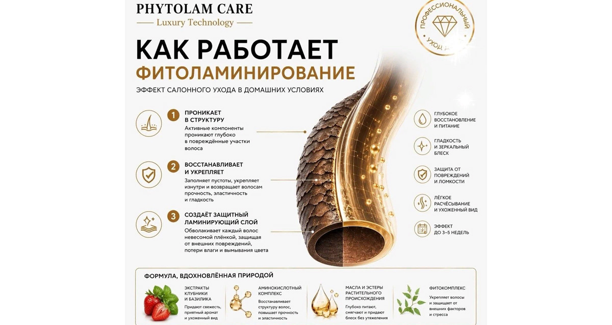 фитоламинирование в салоне красоты
