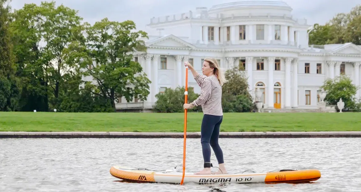 650 р. за SUP-прогулку по Каменному острову