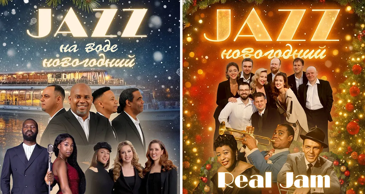 Скидка 20% на новогодние концерты на воде