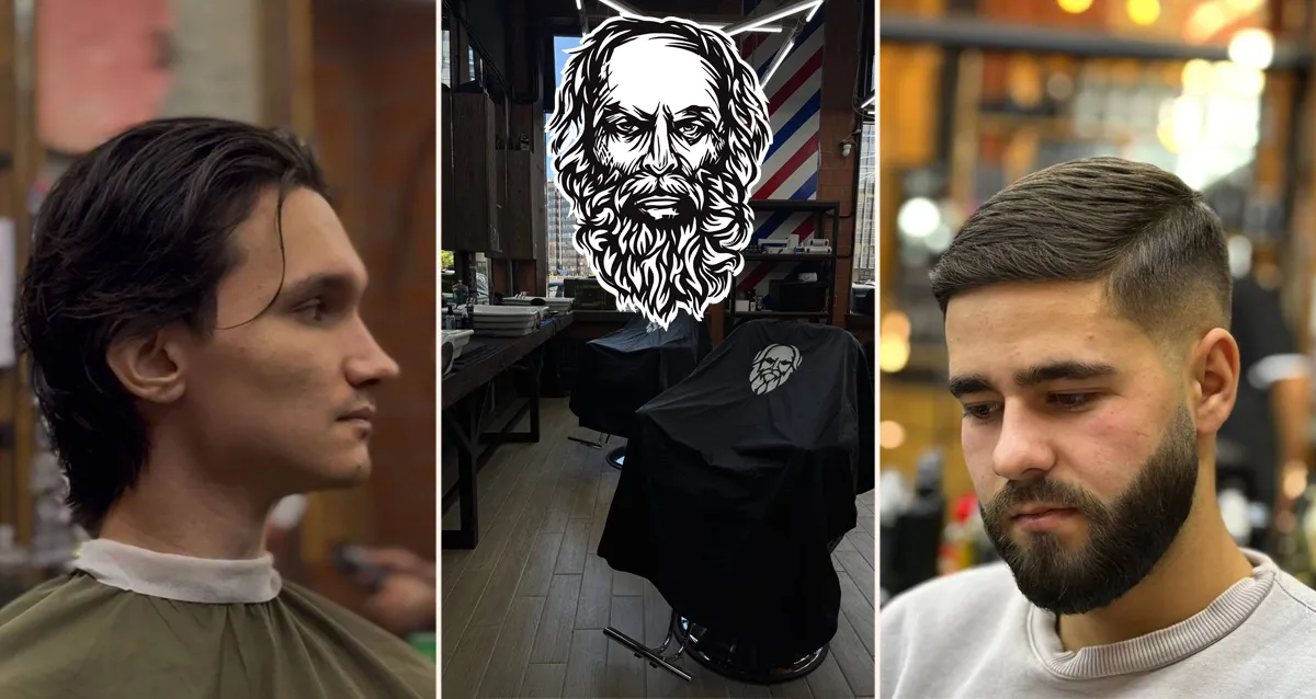 Скидка 50% на услуги барбершопа «Черная кость»