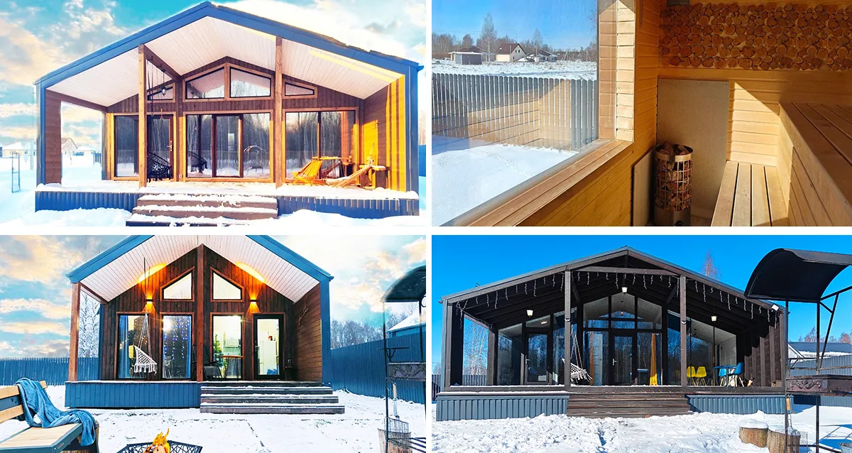 От 3350 р. за отдых в «Коттеджах в Рижской Поляне»