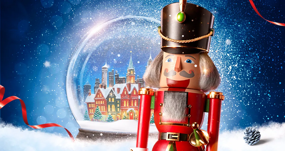 Скидка 40% на новогоднюю елку с музыкальным спектаклем  «Щелкунчик»