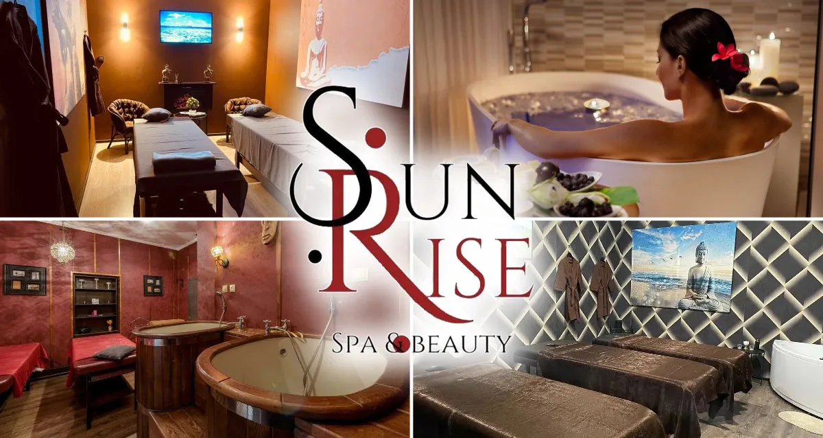 От 3190 р. за SPA в сети салонов SunriseSpa