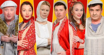 Скидка 50% на спектакль «Любовь и голуби» от «Театра Комедии»