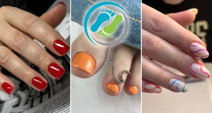 Скидки до 50% на маникюр и педикюр