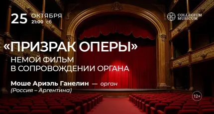 Скидка 30% на концерт «"Призрак оперы": немой фильм в сопровождении органа»