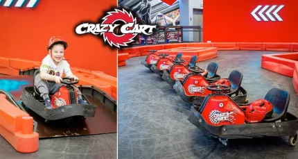 От 550 р. за заезды на дрифт-карте в развлекательном центре Crazy Cart