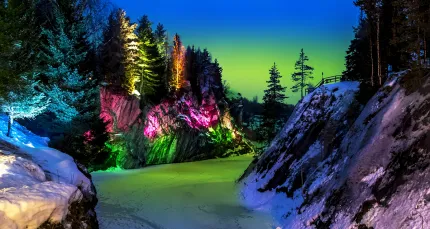 Скидка 35% на экскурсию «Незабываемая Рускеала»