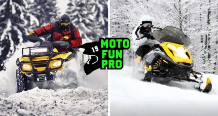 Скидка 50% на прокат снегохода 