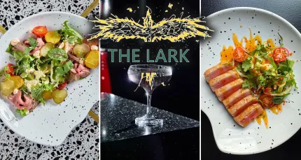 Скидка 30% на все в ресторане The Lark