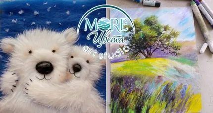 Скидки до 50% на мастер-классы по живописи в арт-студии «Море цвета»