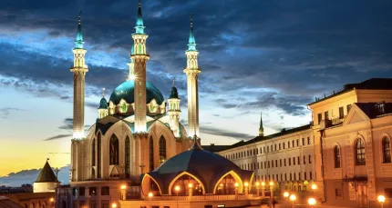 Скидка 20% на экскурсию «Огни ночной Казани»