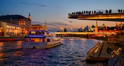 Скидка 50% на речную прогулку с концертом «Из Италии с любовью...»