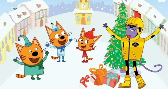 Скидка 20% на игровое шоу «Три Кота: Новый Год в Котополисе»