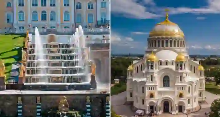 Скидка 35% на автобусный тур «Кронштадт-Петергоф»